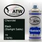 Preview: Chevrolet, Black (Starlight Sable), 19 (1978): 400ml Sprühdose, von ATW Autoteile West.